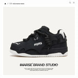 Breakj Shoes Cool Bat Small Black Shoes Youth Casual Bread Shoes Low-Top Shoes Trendy Shoes Men's Shoes Men's Shoes Men's Shoes Men's And Women's
