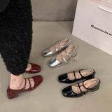 Breakj The Daily Commute To Increase The Thin And Coarse And Small Skin Spring And Summer New French Gentle Evening Evening Wind Mary Jane Single