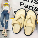 Breakj Bottom Clip Slipper Women 2025 Summer New Pine Cake Bread Cool Slippers Fashion Wear Casual