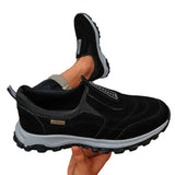 And Autumn New Men's Large-Size Leisure Shoes With Foot Covers, Couples' Outdoor Mountaineering Running