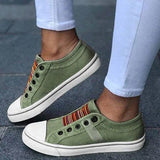 New Women Low-Cut Trainers Canvas Flat Shoes Women Casual Vulcanize Shoes New Women Summer Autumn Sneakers