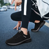 Men's Shoes Sports Light Students Fly Weave Mesh Shoes Trend Casual Korean Version Of Fashion Autumn Running