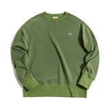 Vintage Badge Sweatshirt Lover Solid Retro Autumn Cotton Sweatershirt Men's Sweatshirts Clothing Coat Homm