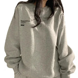 Oversized Hoodie Women Sweatshirts Long Sleeve Hoodies Casual Letter Print Loose Pullovers Harajuku Sweatshirt Female