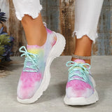Breakj Flower Sports Single Shoes Women 2025 New Fashion Flat-Bottom Single Size Thaid With