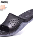 Men Rubber Slippers Beach Shoes Slides Slates Palm Clap Casual Women Outdoor Indoor Sandalias Mujer Verano 2023