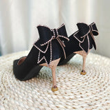 High Heels Female Autumn Fine Heel 2023 New French Temperament Small Heel Shoes Bride Main Wedding Shoe