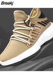 Men Chunky Sneakers Thick Bottom Sports Shoes Causal Anti-collision Cushioning Wear-resistant Non-slip Basketball
