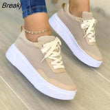 Sneakers Sport Witte Platte Platform Toevallige Canvas Schoenen Running Harajuku Tennis Mand
