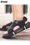 Breathable Comfort Slip on Plus Size Open Shoes Casual Sandals Summer Shoes Sandal Mens PVC Sandalias Hiking