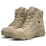 Breakj And Winter High-Top Climbing Boots Outdoor Tactical Boots Desert Boots Snow Boots Camping Large Training Shoes