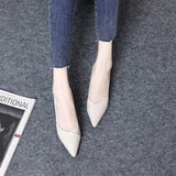 Breakj Single Shoes Women 2025 Work Clothes To Work Shoes Coarse Heel Do Not Tired Women Shoes Professional Work Shoes Women