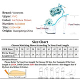 Transparent Platform High Heels Light Up Glowing Luminous Sandals Handmade Flowers Ankle Strap 17CM Summer Shoes For