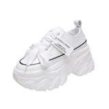 Breakj Spring And Autumn Father Shoes Female Net Red Platform Casual Sports Shoes Korean Version With Students Running Fashion Sports