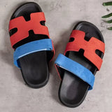 Breakj Uncle Drags Women Thick Bottom H Slippers 2025 New Magic Sticky Large-Size Fashion Women's