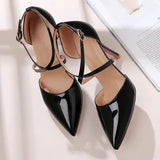 Elegant Thin Heels Single Shoes Sexy Wild High Heels Large Small Size Women's Shoes Party Dress Pumps