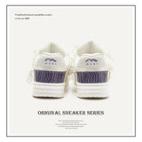 Breakj Shoes Destroy The Aesthetic Design Small White Shoes Bread Shoes Trend Casual Couple Shoes Men's And Women's