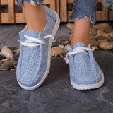 New Round Head Muffin Sole Single Shoes Rubber Soles Pure Color Lace Large Size Lace Women's Singles