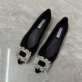 Breakj Spring And Autumn New Soft-Soled Tip Flat-Soled Single Shoes Women's Fashion Bean Shoes Light Mouth Fairy Wind Gentle