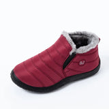 Snow Boots Women's 2021 Waterproof Ankle Boots Women Plus Size Cotton Boots Non Slip Warm Plush Women Shoes Botas