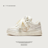 Breakj Shoes To Destroy The Wind Small Fragrant Breeze Bread Shoes Increase Wear-Resistant Low Help Men's Shoes Casual Shoes Men's And Women's