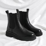 Breakj Size Autumn And Winter Martens 45 Men's Korean Chelsea Men's Boots 46 British Wind And Velvet High Top Shoes