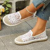 Summer Women's Shoes 2025 New Mesh Breathable Fisherman Shoes Women's Version Of Flat-Soled Casual Cloth