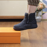 Boots Winter 2023 Winter New Korean Fashion Platform Women's Shoes With Velvet And Thick Women's Boots A