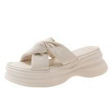 Breakj Bottom Cool Slippers Women 2025 Summer New Fashion Casual Word