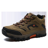 Plus Velvet Outdoor Sports Shoes Hiking Shoes Men's New Anti-Slip Wear Walking Hiking Men's