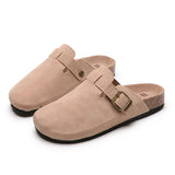 Breakj Boken Baotou Half Dragged A Foot Pedaled Sandals Women Wear Round Head Half-Dragging