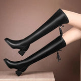 Boots 2023 New Women's Boots Thin Legs Around High Heel Boots Women Over-The-Knee