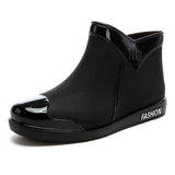 Women 2021 Fashion Non Slip Rain Boots Tube Rain Boots for Women Waterproof Work Water Shoes Botas De Caza