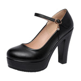 Head 12CM Super High Heels Single Shoes Thick Heels Model Cheongsam Walking Show Shoes Large Size 43 Small Size 32 Professional Working
