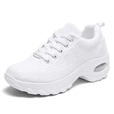 Casual Women Shoes Heighten Comfortable Mesh Breathable Walking Ladies Shoes Air Shoes Sneakers Women Thick
