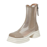 Thin Boots Women's Hollow Mesh Breathable High-heeled Sandals Summer New Platform Women's Boots