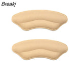 Heel Stickers High Heels Pad Adjust Size Back Heel Pain Relief Sponge Follow-up Post Heel Liner Insoles Foot Care