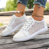 Breakj Leather Hollow Women's Shoes 2025 Summer New Breathable Thick Base Anti-Slip Light And Easy To Put On A Single