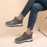 Breakj And Cotton Thick Snow Boots Women Plus Size Round Head To Help Warm And Thick Bottom Cotton Shoes