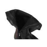 style autumn and winter boots stretch microfiber shoes special-shaped high heels black thick-soled long knee high