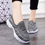 women shoes 2022 new lightweight casual shoes breathable mesh knitted sports shoes women flat shoes zapatos de