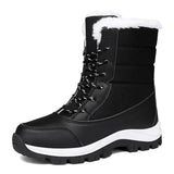 Cotton Boots Outdoor Women With Thick Thick Snow Boots Large Size Women's