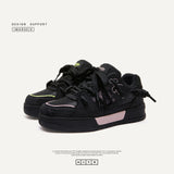 Breakj Shoes Niche Design Shoes With Small Black Shoes Bread Shoes Street Trend Men's And Women's Same Couple Shoes Men's Shoes Men's