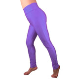 Trousers Female Elastic Pants New High Waist Leggings Candy Colors Fluorescent Shiny Leggins Women