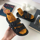 New Summer Women Slipper Casual Beach Open Toe Outside Platform Flat with Non-slip Slide