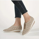 Breakj New Spring Comfortable Single Shoe Women's Slope Heel With Casual