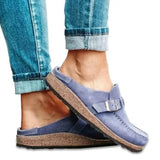 Breakj Women's Sandals 2023 Bag Head Wear Half-Dragging Women's Leisure Slippers Large-Size Cool