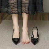 Breakj Women's Spring And Summer Light-Mouthed Wedding Shoes Large-Size Fashion Nude Small Scent Wind And Bag Head V