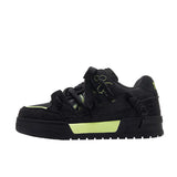Breakj Shoes Niche Design Shoes With Small Black Shoes Bread Shoes Street Trend Men's And Women's Same Couple Shoes Men's Shoes Men's