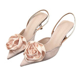 Retro Golden Velvet High Heels Late Night Wind Thick With Mary Jane Small Leather Shoes 2023 New Wedding Shoes Single Shoes